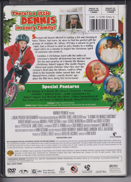 A Dennis the Menace Christmas. 2007. DVD.