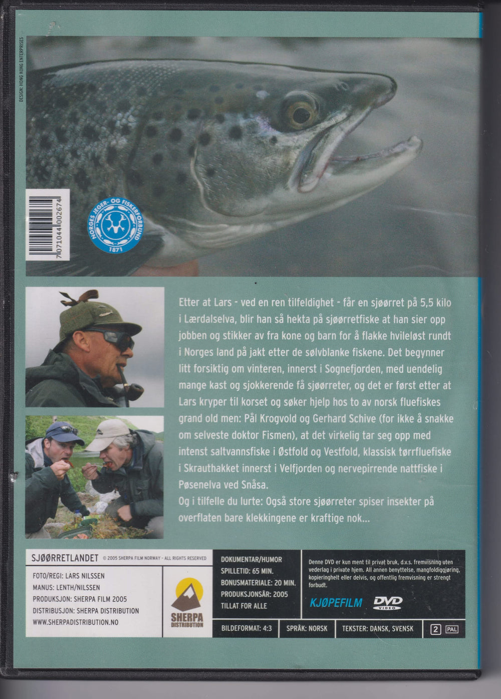 Sjøørretlandet. 2005. DVD.