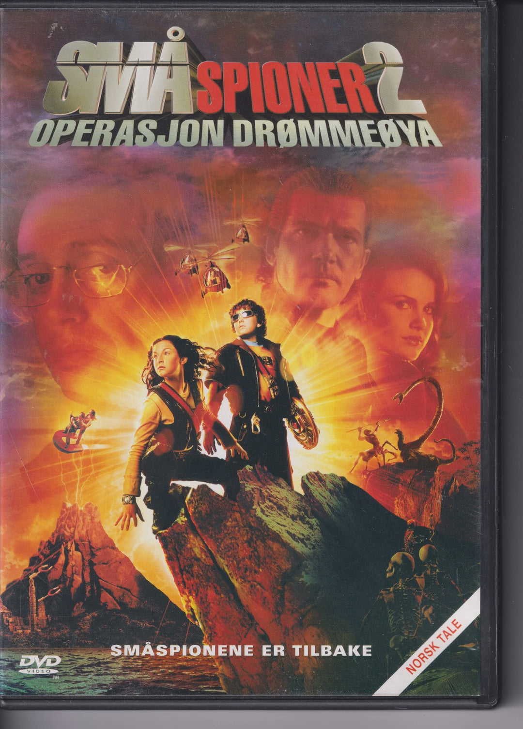 Småspioner 2 – Operasjon Drømmeøya. 2002. DVD.