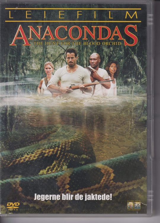 Anacondas: The Hunt for the Blood Orchid. 2004. DVD.