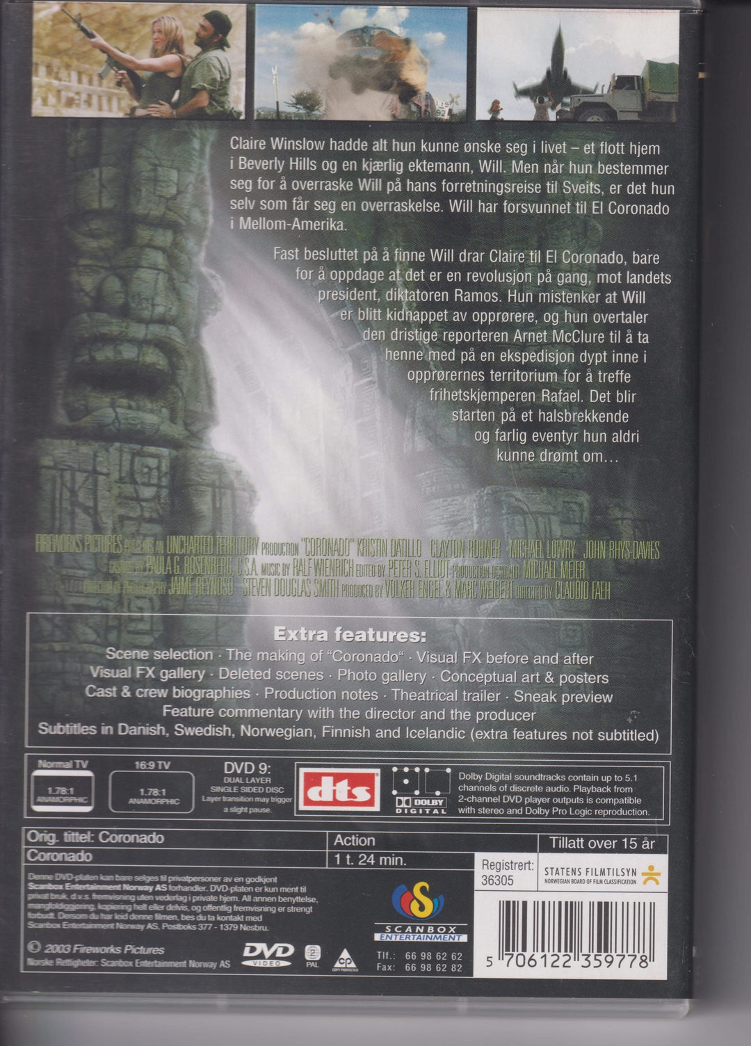 Coronado – De Luxe Edition. 2003. DVD.