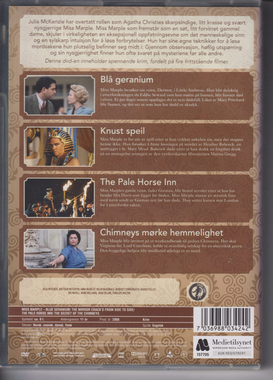 Miss Marple – Boks 5. DVD samleboks.