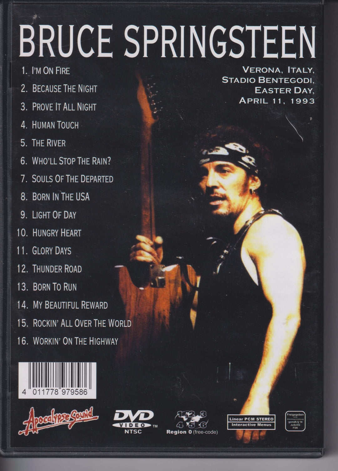 Bruce Springsteen – Soul Fever. DVD.