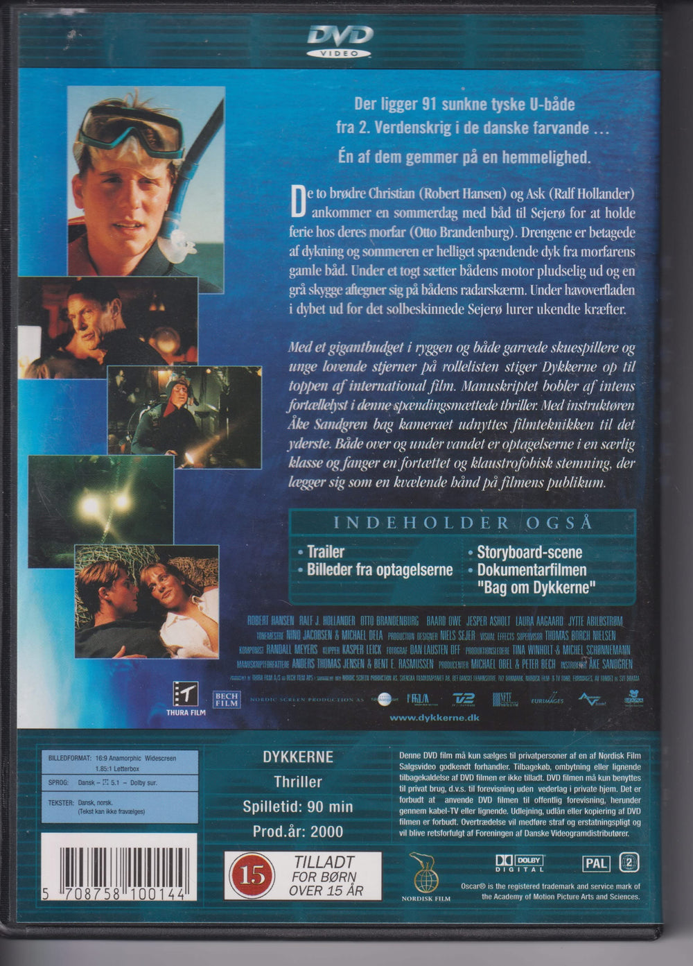 Dykkerne. 2000. DVD.