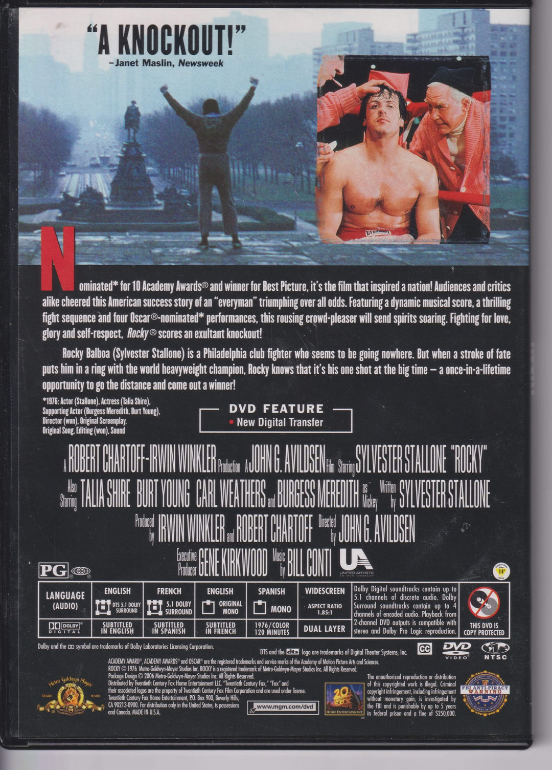 Rocky. 1976. DVD.