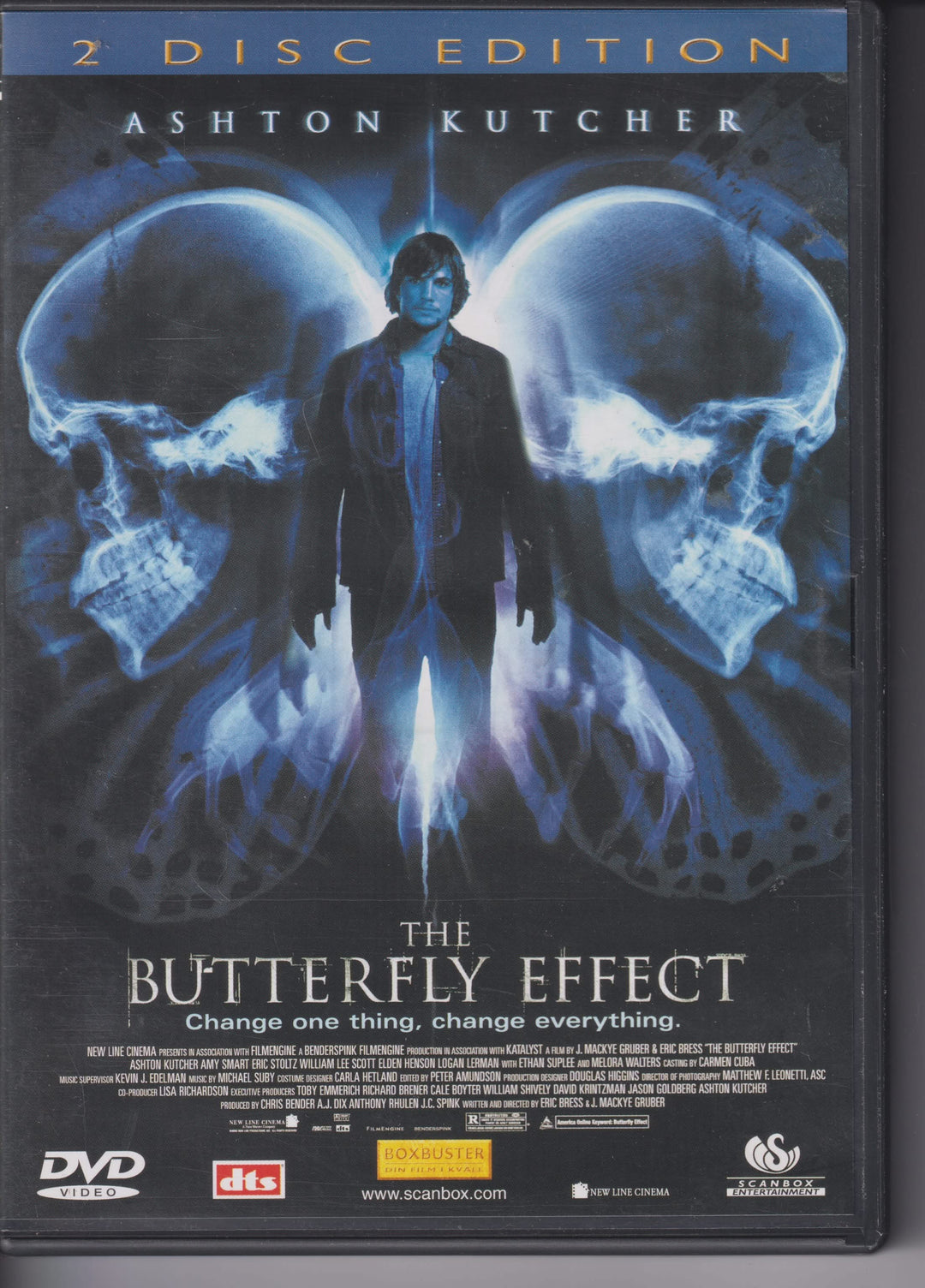 The Butterfly Effect – 2 Disc Edition. 2004. DVD.