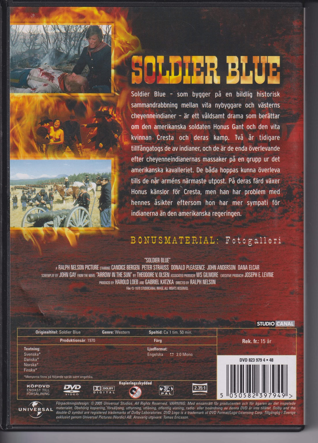 Soldier Blue. 1970. DVD.