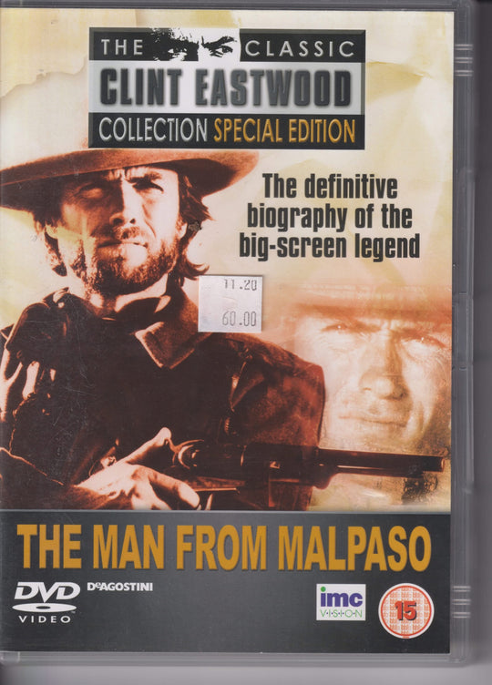 The Man from Malpaso – The Classic Clint Eastwood Collection. DVD.