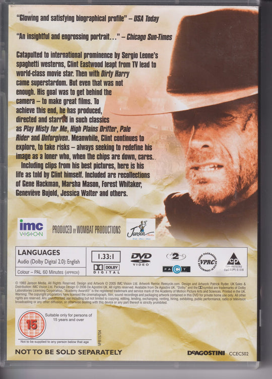 The Man from Malpaso – The Classic Clint Eastwood Collection. DVD.