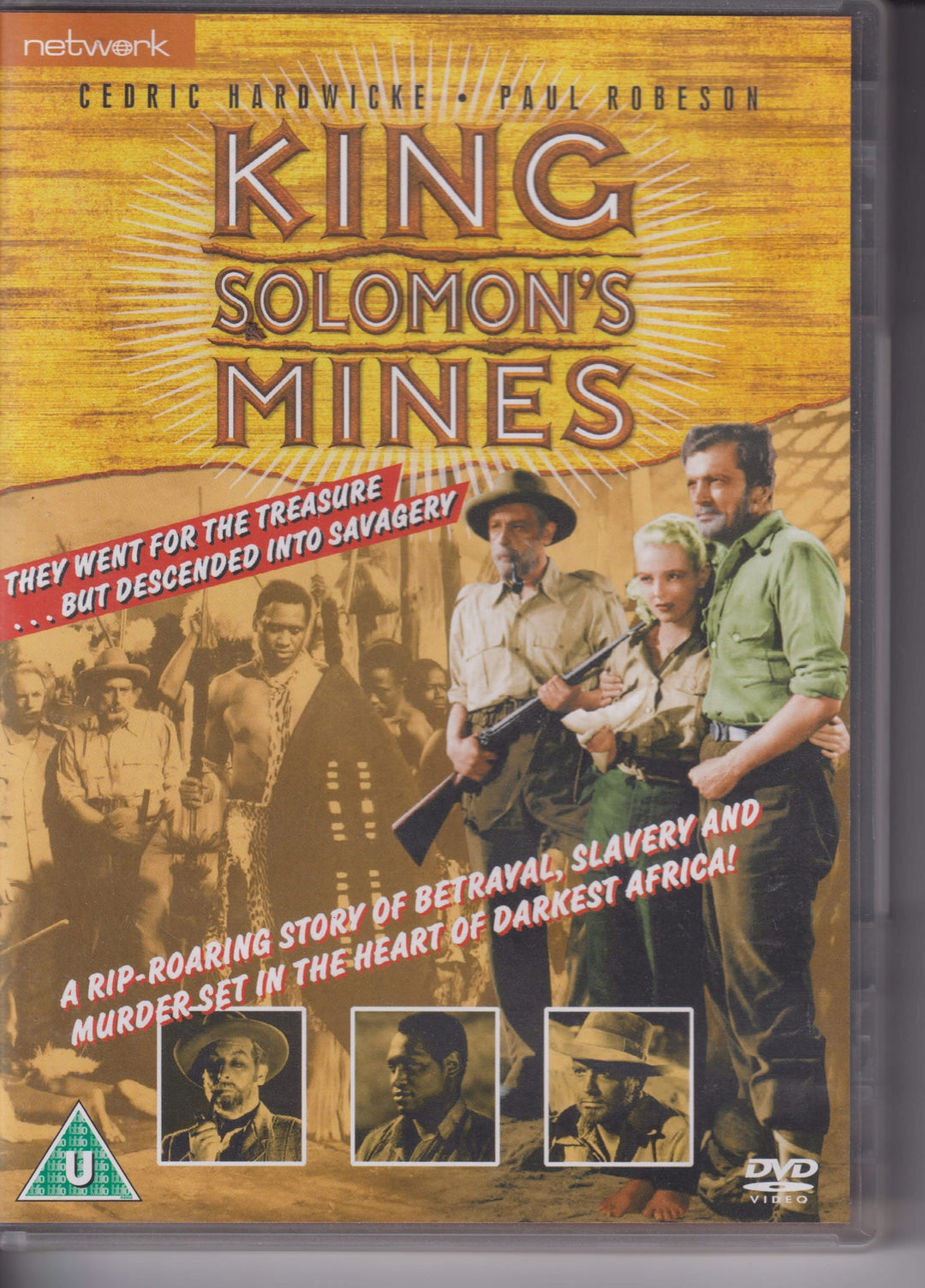 King Solomon's Mines. 1937. DVD.