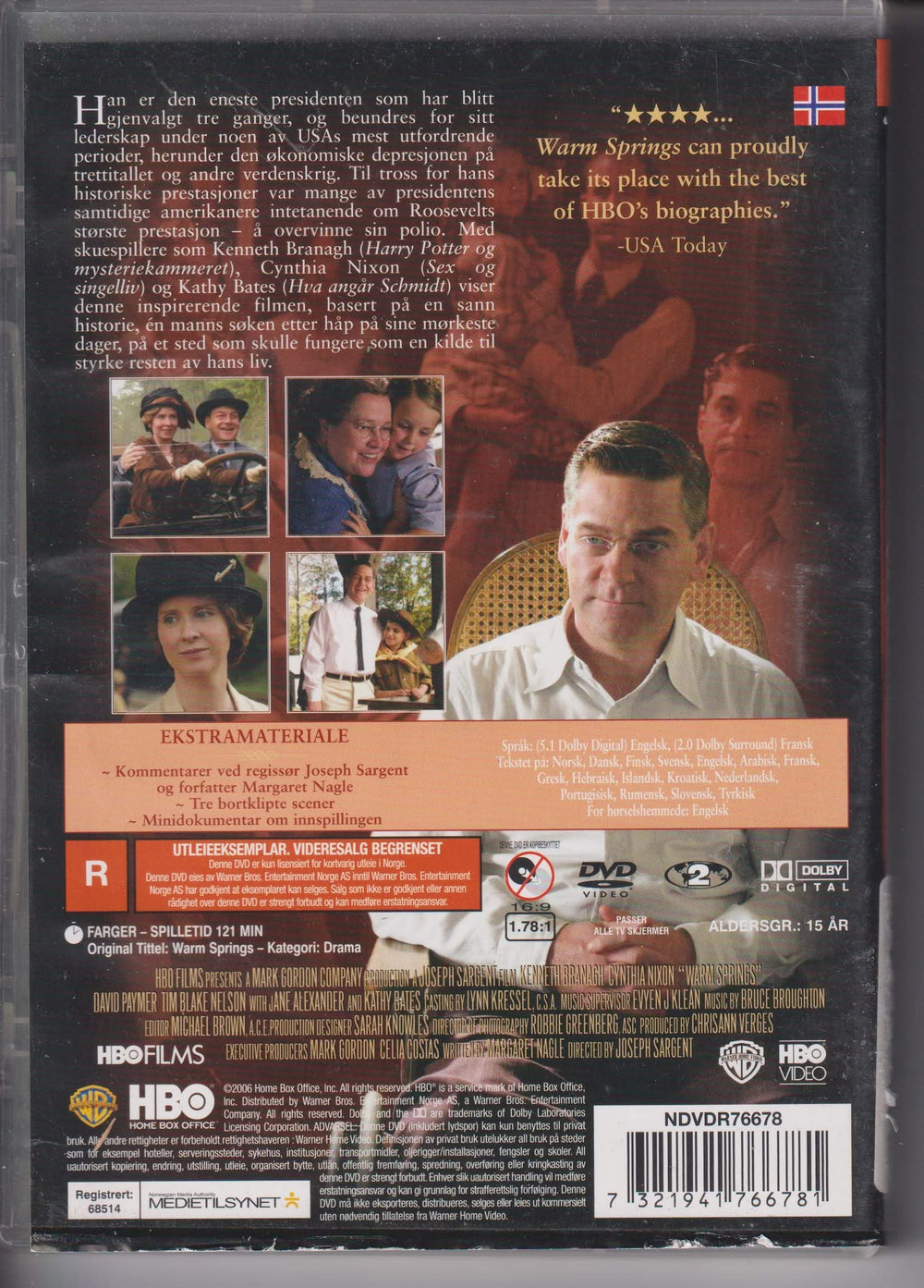 Warm Springs. 2005. DVD leiefilm.