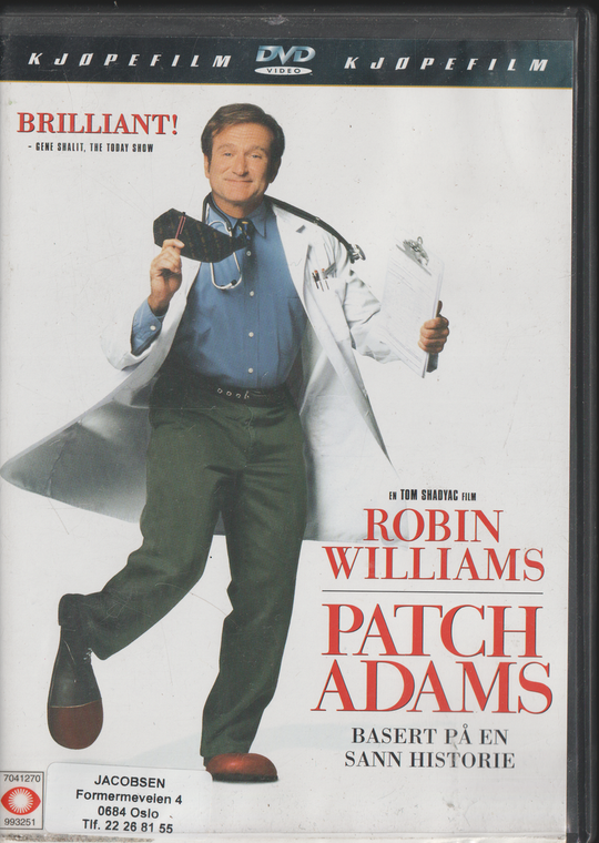 Patch Adams (1998). DVD.