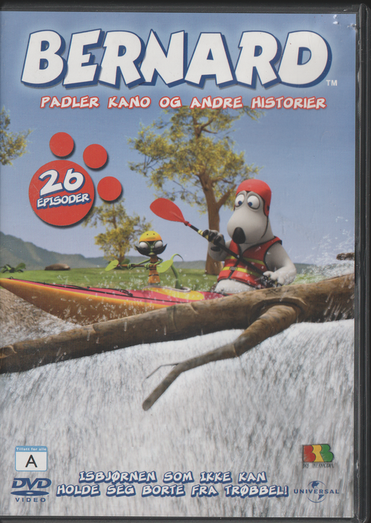 Bernard: Padler kano og andre historier (2004). DVD.