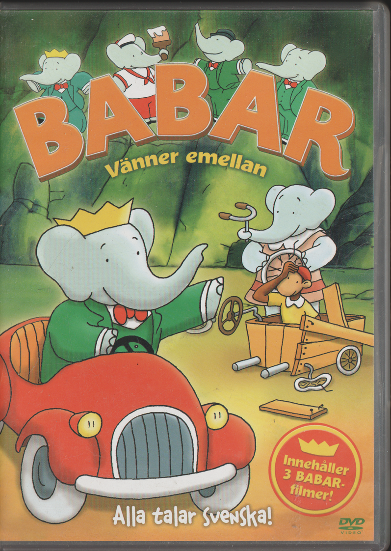 Babar: Vänner emellan (1989). DVD.