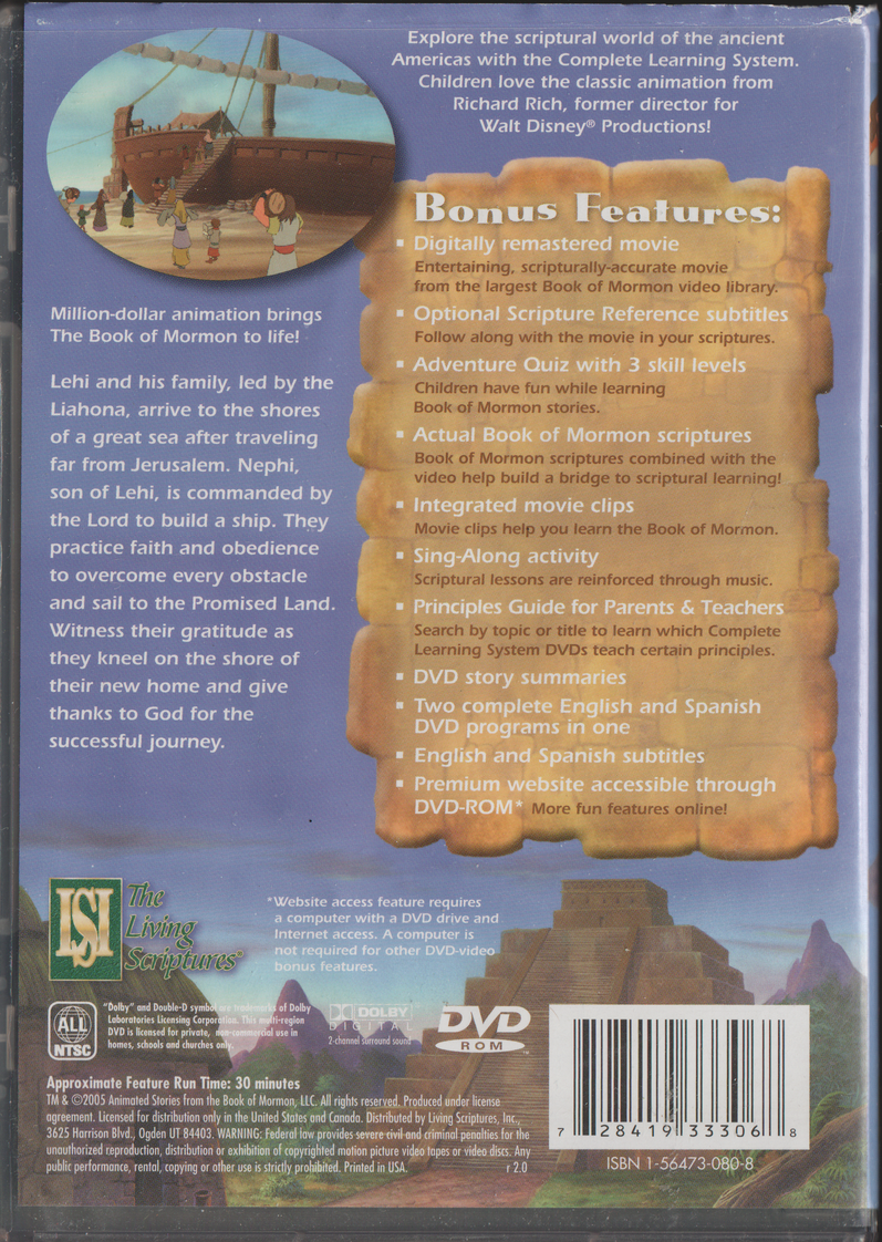 Journey to the Promised Land (1988). DVD.