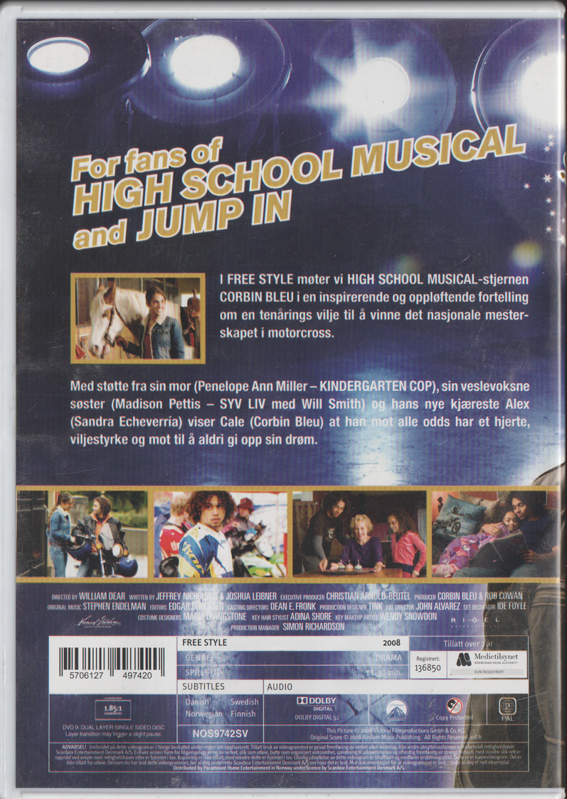 Free Style (2008). DVD.