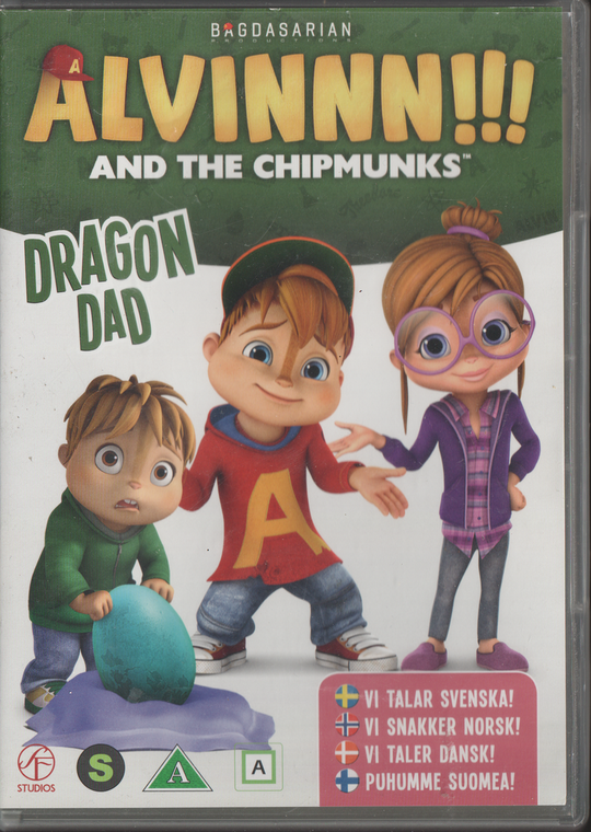Alvinnn!!! and the Chipmunks: Dragon Dad (2015). DVD.