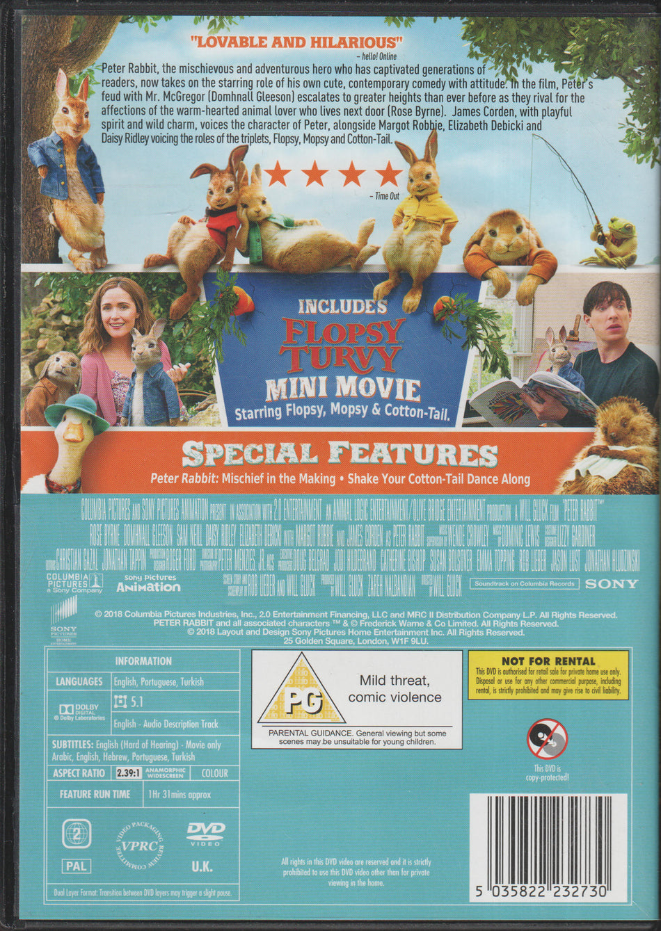 Mister Kanin (Peter Rabbit). DVD.
