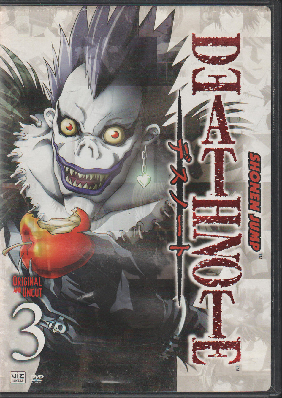 Death Note - Vol. 3. DVD.