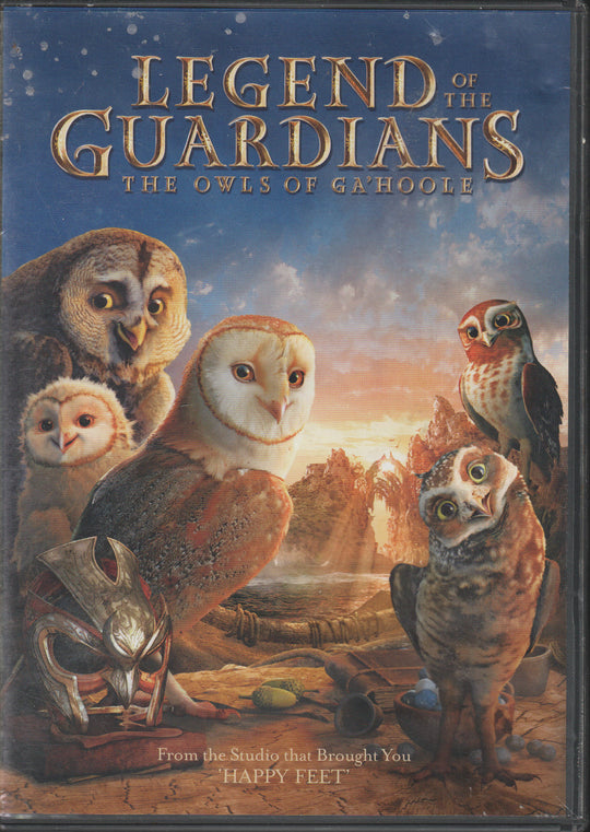 Legenden om Vogterne: Uglerne fra Ga'Hoole. DVD.