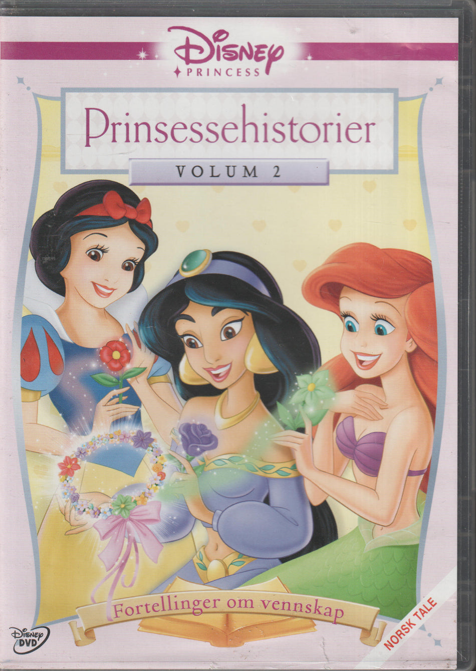 Prinsessehistorier Volum 2 - Fortellinger om vennskap. DVD.