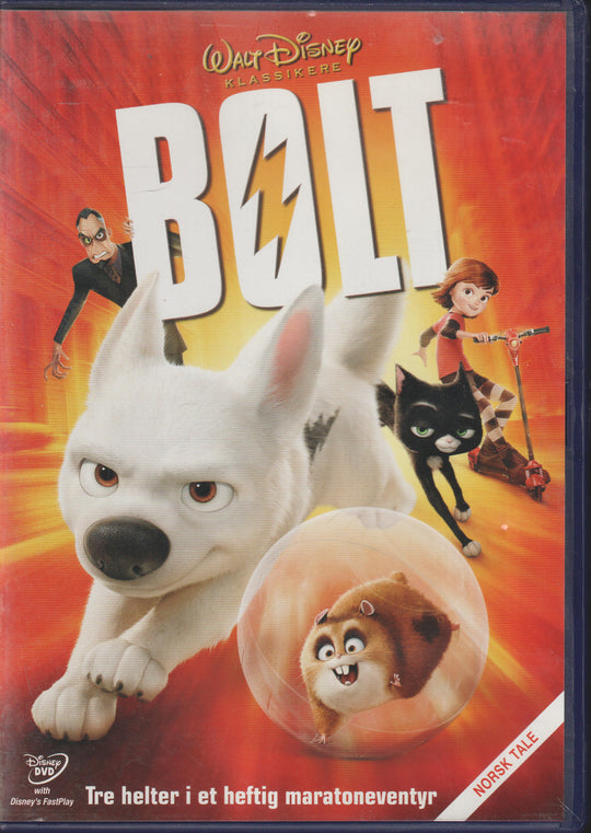 Bolt. DVD.