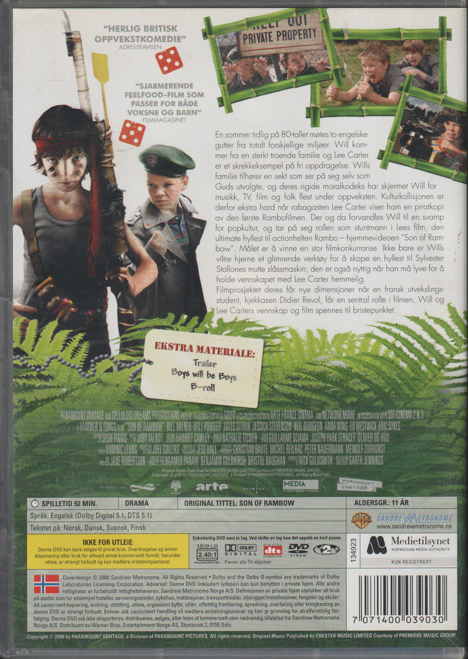 Son of Rambow. DVD.