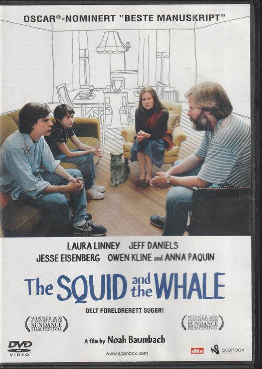 The Squid and the Whale. DVD.