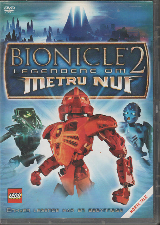 Bionicle 2 - Legendene om Metru Nui. DVD.