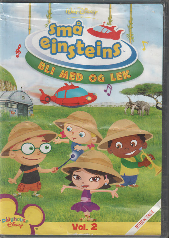 Små Einsteins - Bli med og lek Vol. 2. DVD.