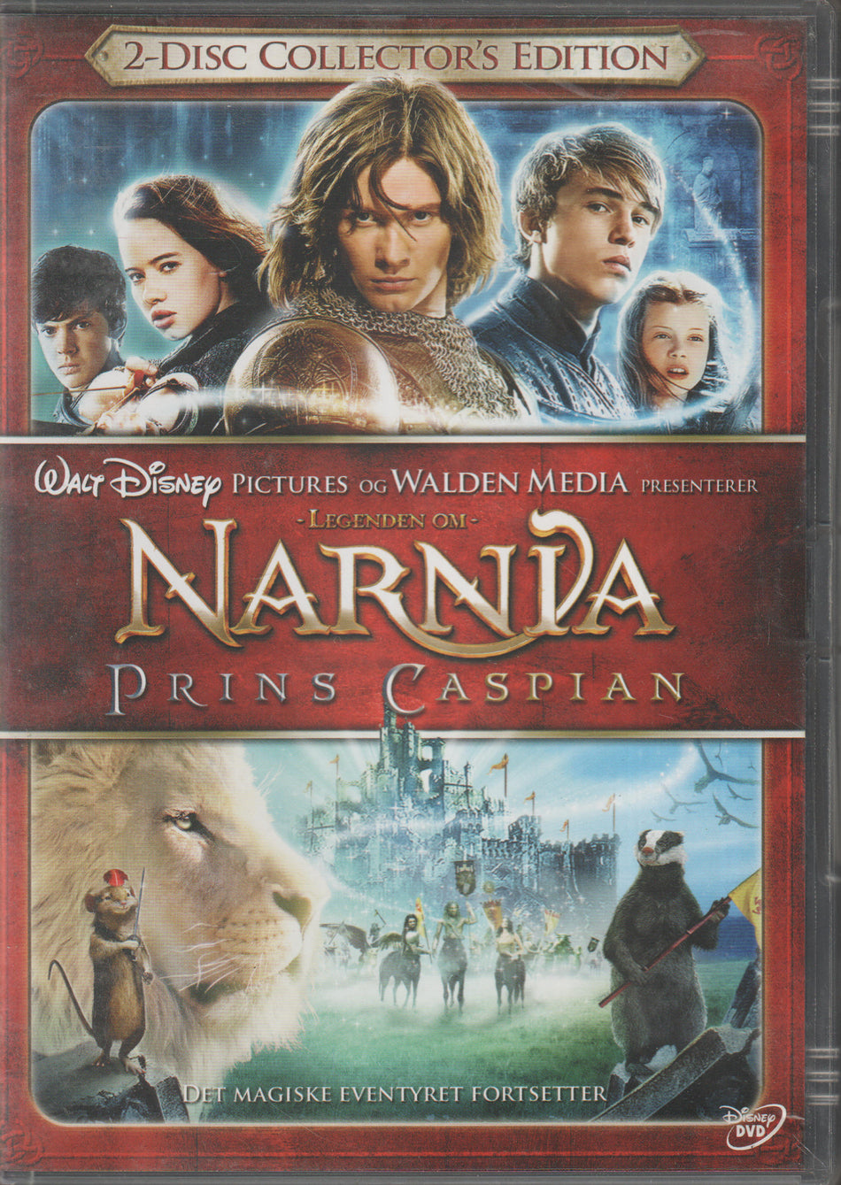 Legenden om Narnia - Prins Caspian (2-Disc Collector's Edition). DVD.