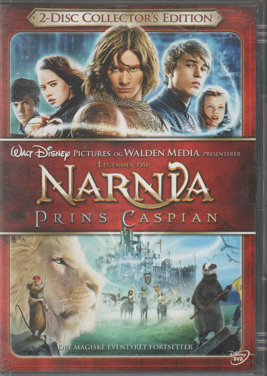 Legenden om Narnia - Prins Caspian (2-Disc Collector's Edition). DVD.