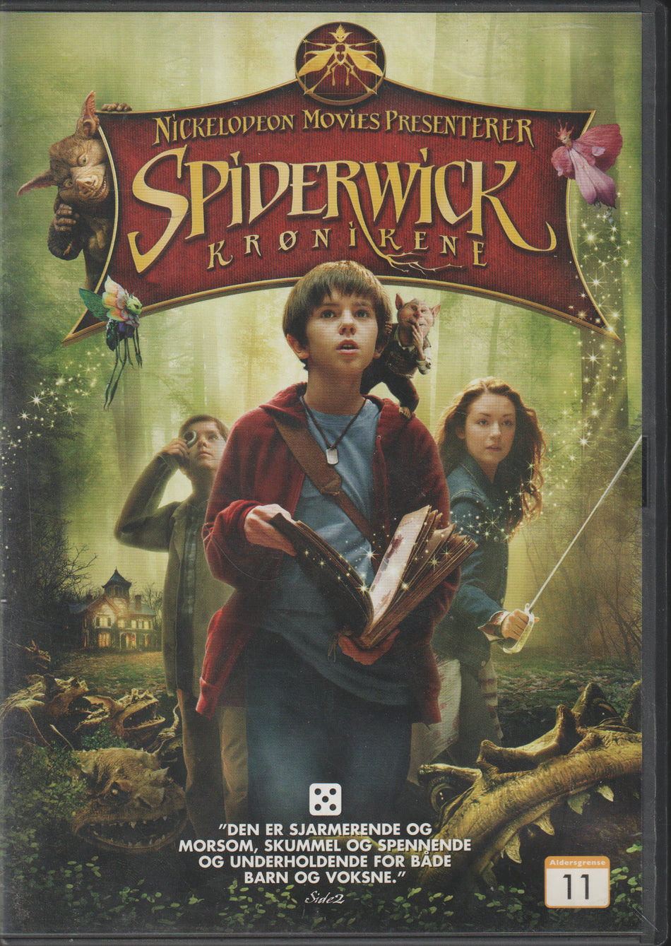 Spiderwick Krønikene. DVD.