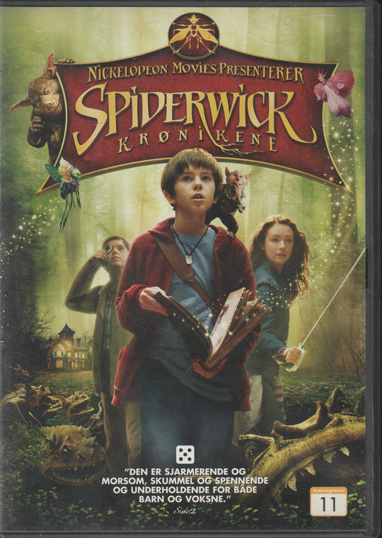 Spiderwick Krønikene. DVD.