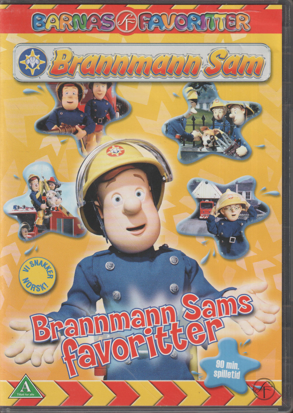 Brannmann Sams favoritter. DVD.