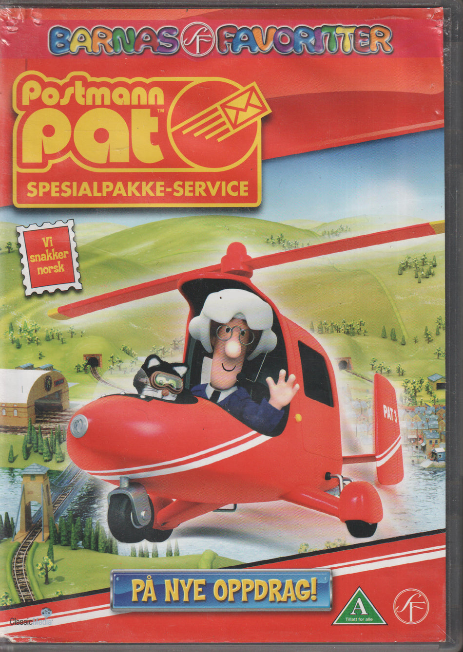 Postmann Pat - Spesialpakke-service: På nye oppdrag! DVD.