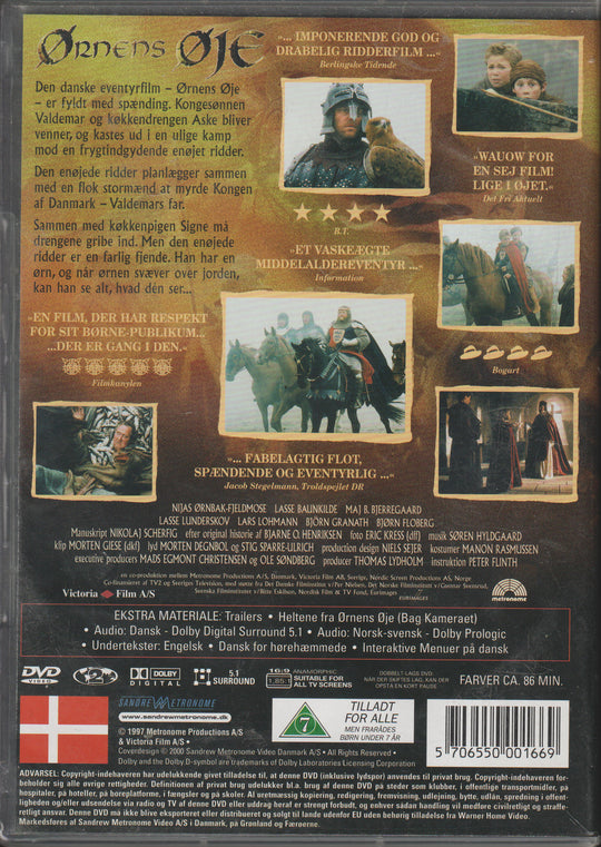 Ørnens øje. DVD.