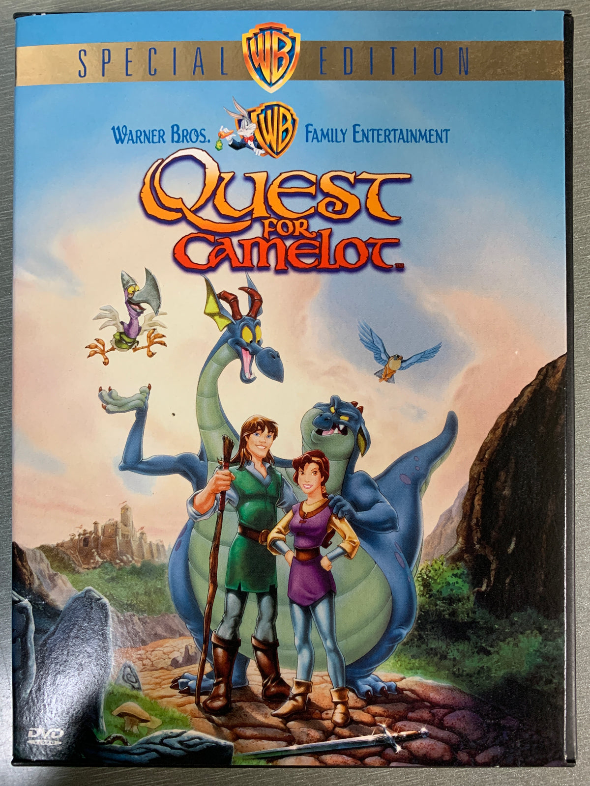 Det magiske sverd - Flukten til Camelot (Quest for Camelot). DVD.