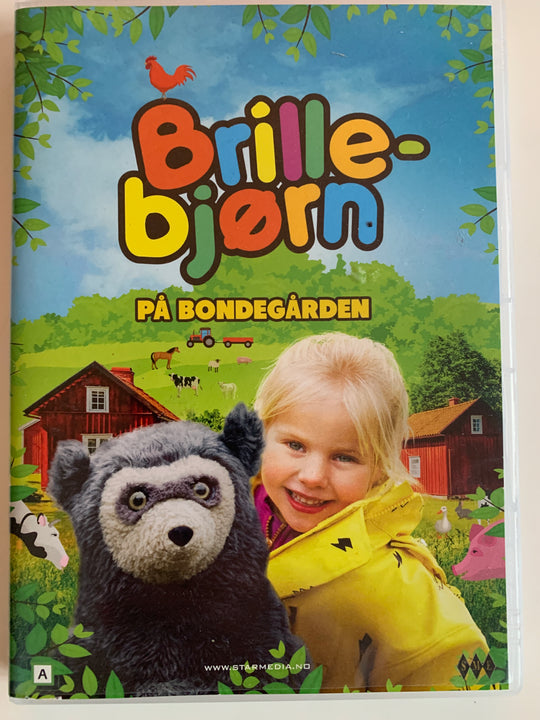 Brillebjørn på bondegården. DVD.