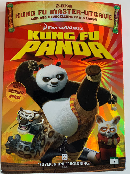 Kung Fu Panda (2-Disk Kung Fu Master-utgave). DVD.