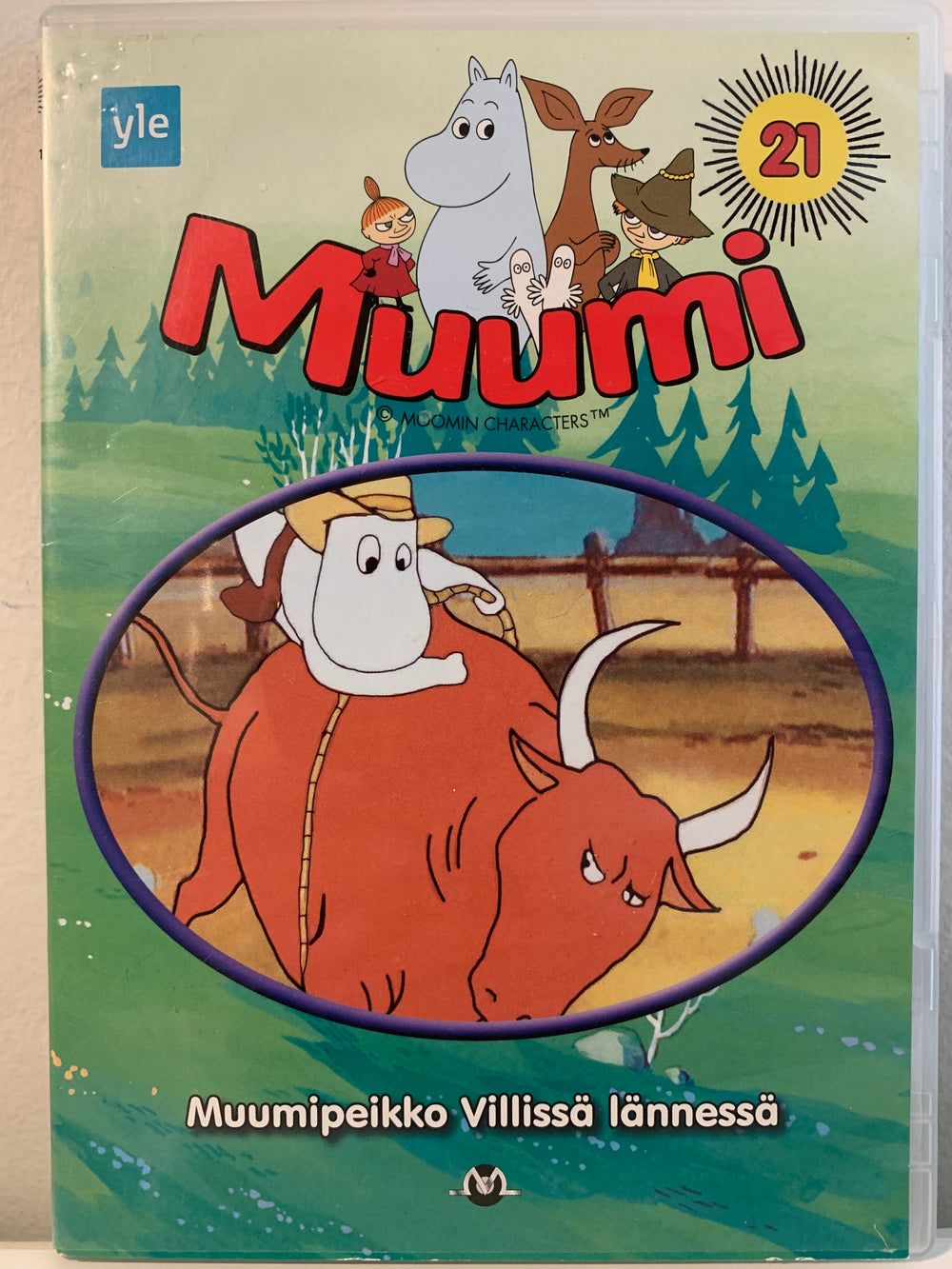 Muumi Vol. 21 - Moominpeikko Villissä lännessä. DVD.
