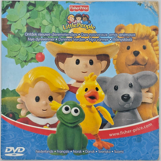 Fisher-Price Little People: Nye dyrevenner. 2000-tallet. DVD.