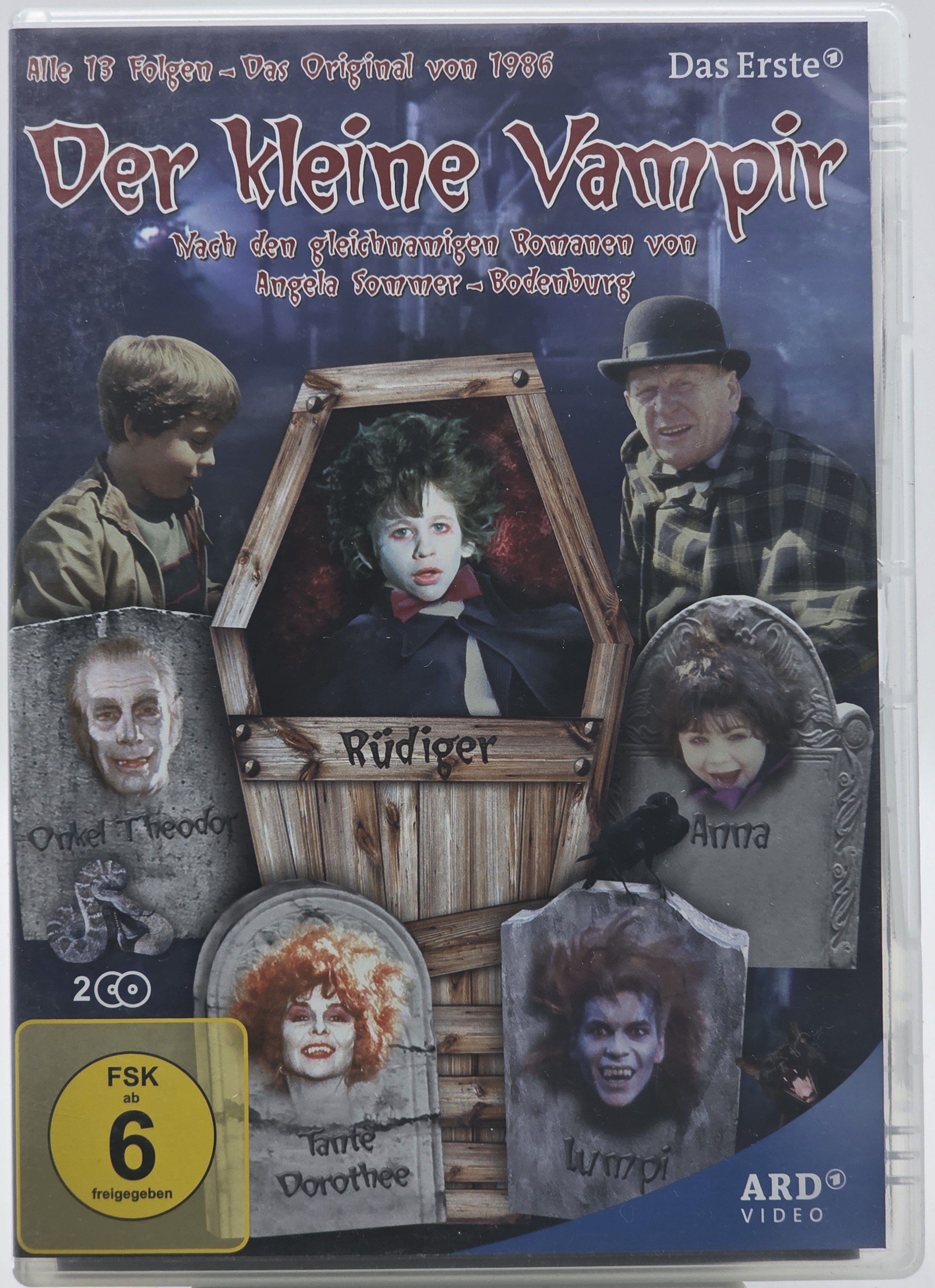 Den vesle vampyren (Der kleine Vampir). 1986. DVD.