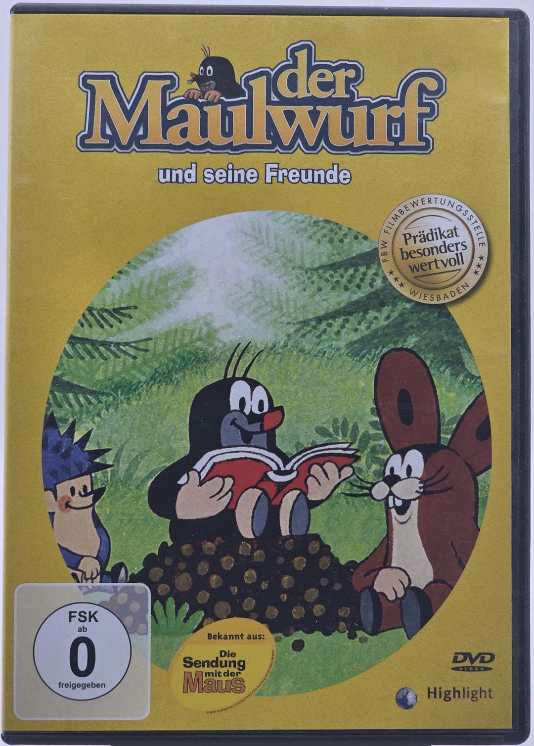 Der Maulwurf und seine Freunde. 1960-tallet. DVD.