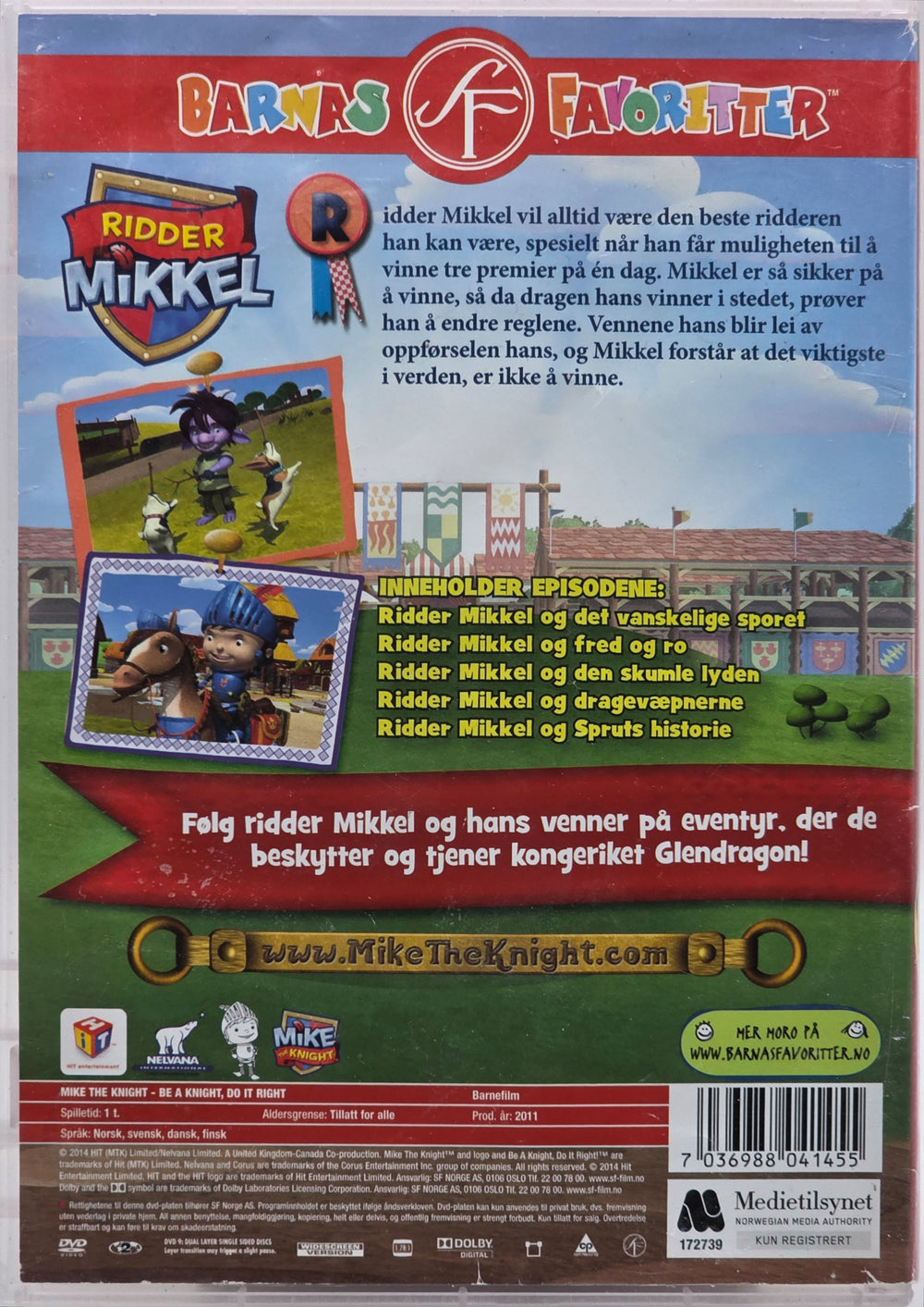 Ridder Mikkel: En ridder er jeg nå - og jeg står på!. 2011. . DVD.
