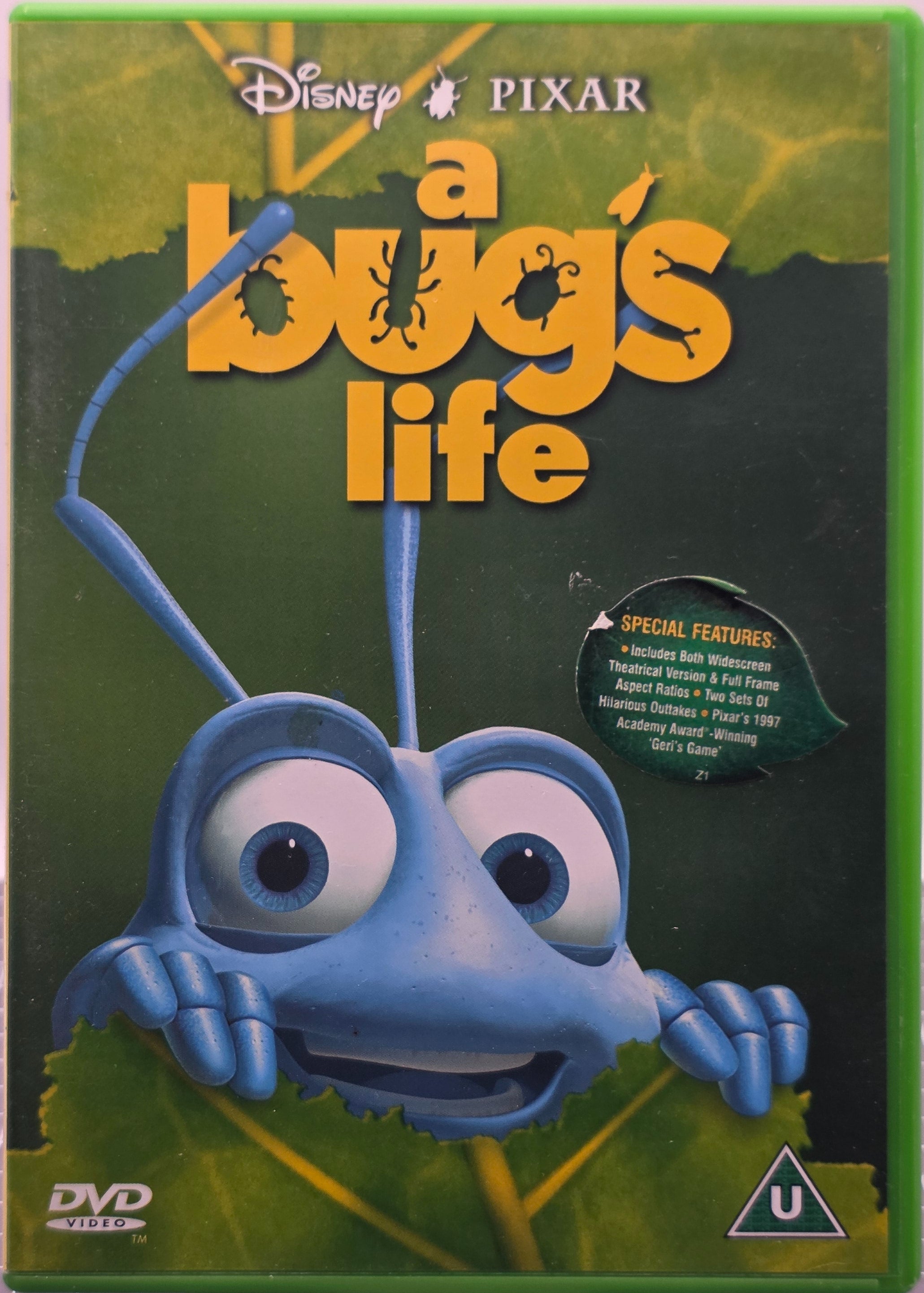 Småkryp (A Bug's Life). 1998. . DVD.