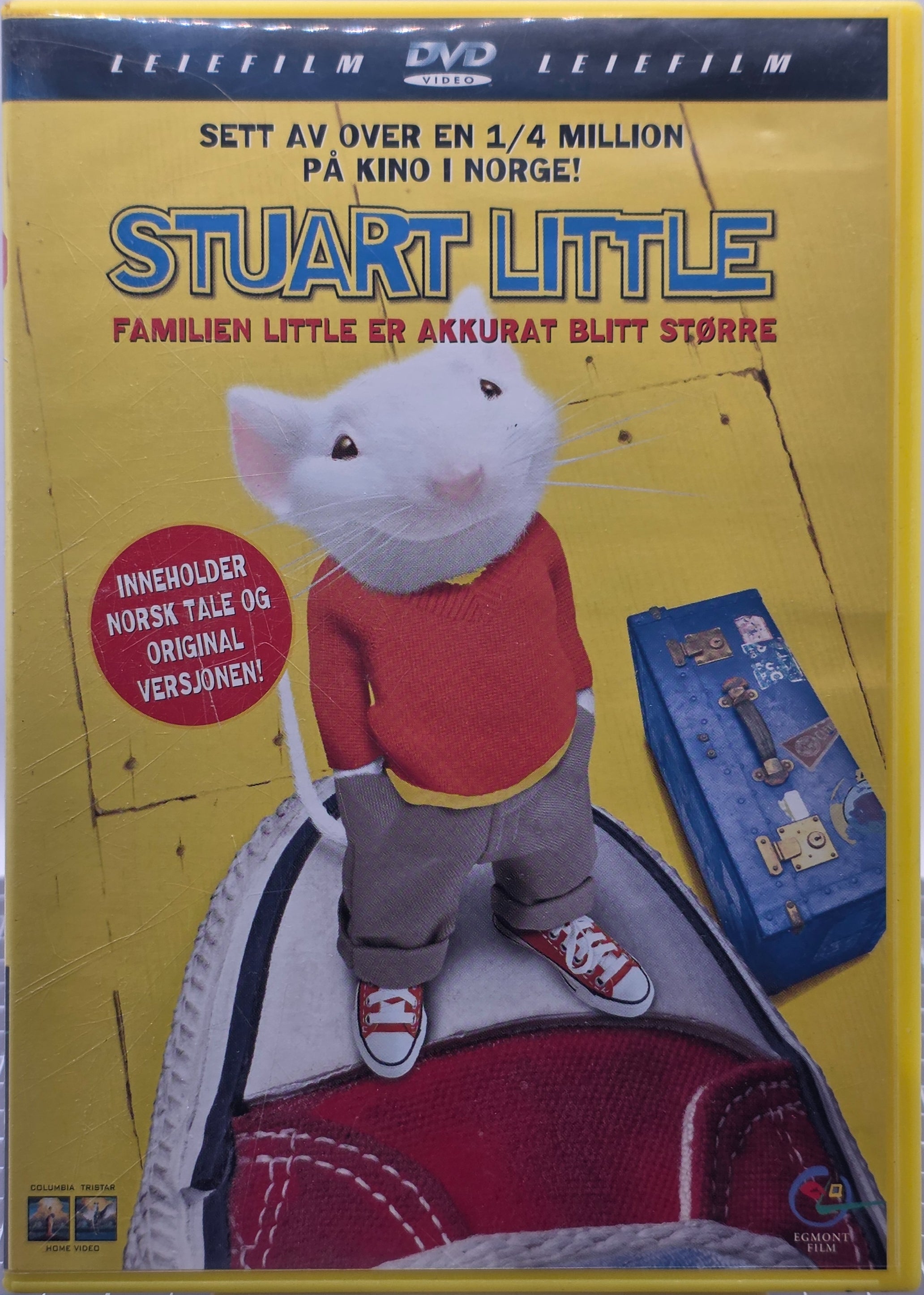 Stuart Little. 1999. . DVD.