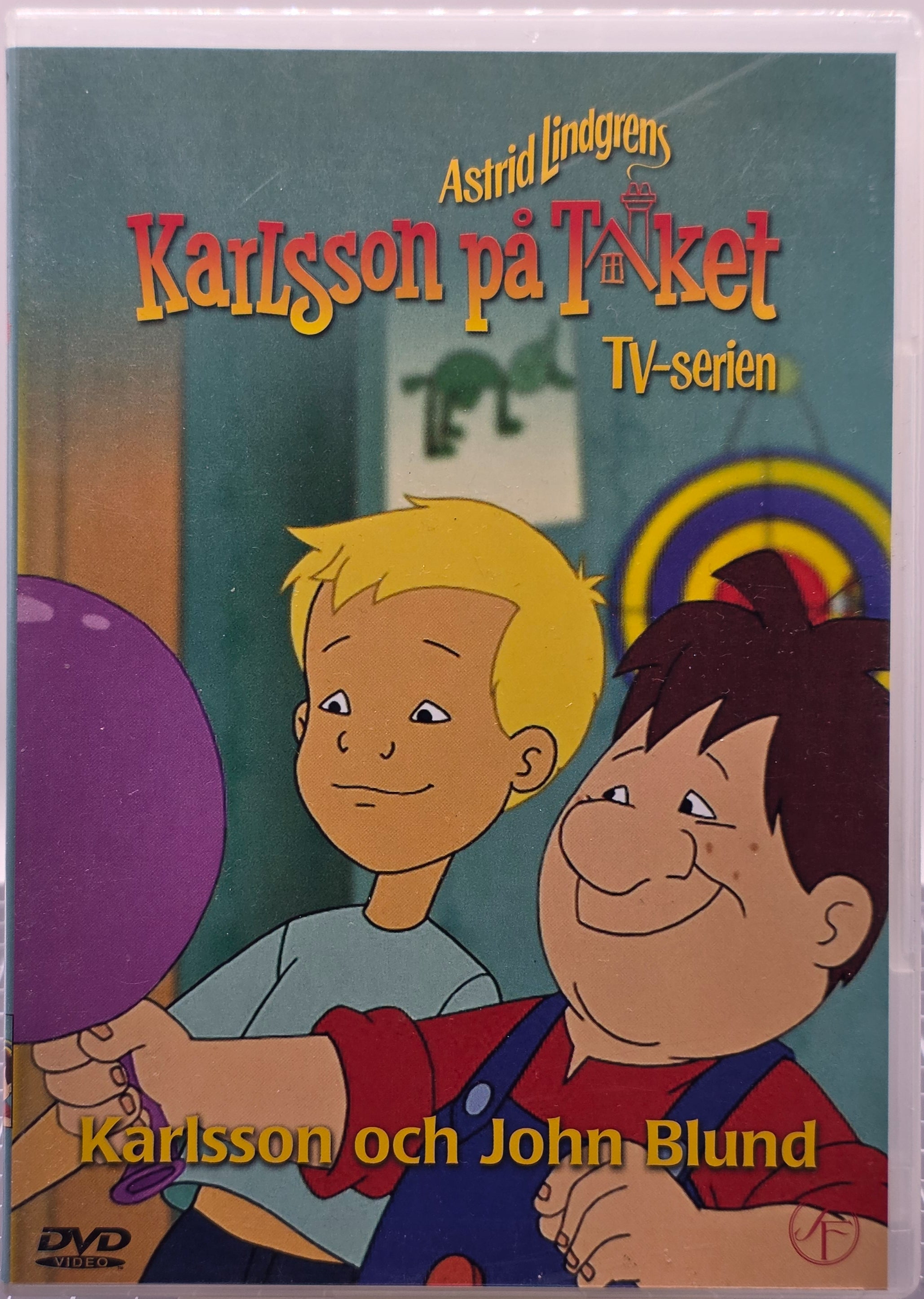 Karlsson på taket – TV-serien: Karlsson och John Blund. 2002. DVD.