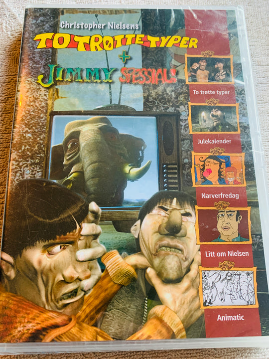 Tøffe typer + Jimmy Spesial. 2006. DVD. Ny i plast!