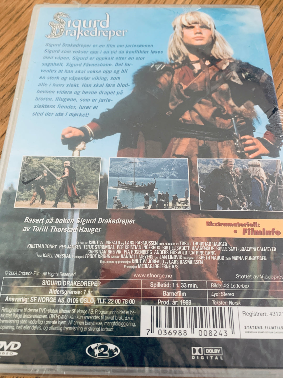 Arn – Riket ved veiens ende. 2008. DVD. Ny i plast!